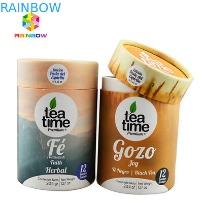 کاغذ بازیافت CBD چاپ شده بطری جعبه کاغذ بسته بندی مقوا لوله کاغذ روکش مواد