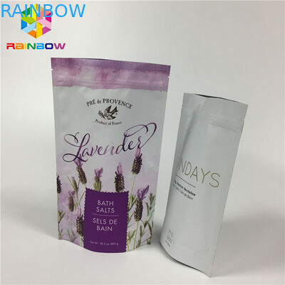 فویل آلومینیوم مات روکش روکش کیسه های زیپ زیپ برای بسته بندی مواد غذایی خشک