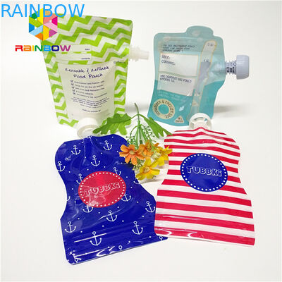 کیسه های مخزن آب آشامیدنی پلاستیکی، آب نوشیدنی میوه آب نوشیدنی با کیسه های آماده