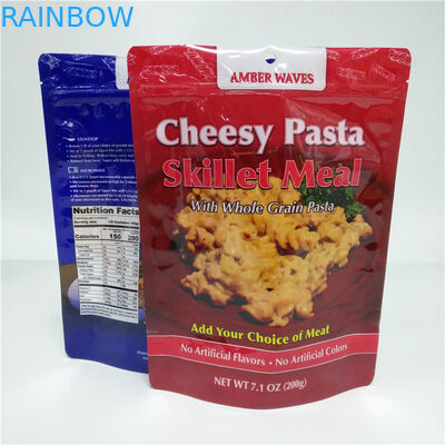 چاپ دیجیتال بسته بندی کیسه های اسنک بسته بندی مواد غذایی کیسه های پایین کیسه گسست SGS FDA