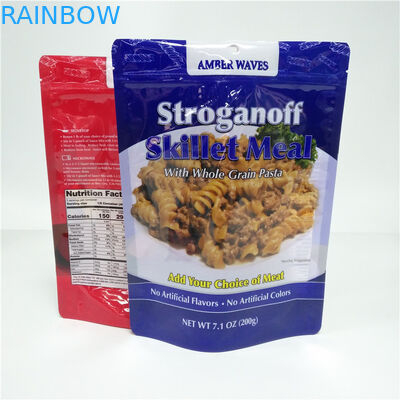 چاپ دیجیتال بسته بندی کیسه های اسنک بسته بندی مواد غذایی کیسه های پایین کیسه گسست SGS FDA