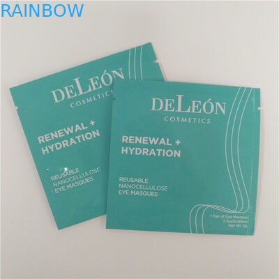 بسته بندی کامل رنگی بپوشید کیسه های زیپ کیسه های قابل استفاده مجدد چشم بسته بندی ماسک ها