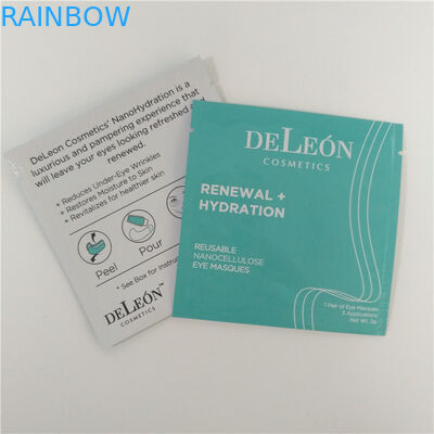 بسته بندی کامل رنگی بپوشید کیسه های زیپ کیسه های قابل استفاده مجدد چشم بسته بندی ماسک ها