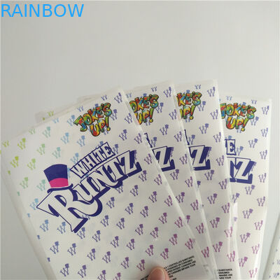 برچسب های سفارشی چاپ کوچک چاپ سفید Runtz Mylar تابلوچسبها مقاله چاپ گراور