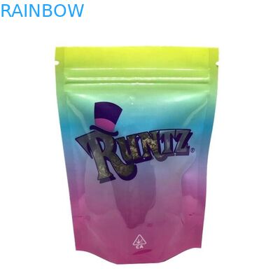 Ziplock Runtz Bag لوازم آرایشی و بهداشتی لوازم آرایشی و بهداشتی فویل آلومینیوم PET اندازه سفارشی
