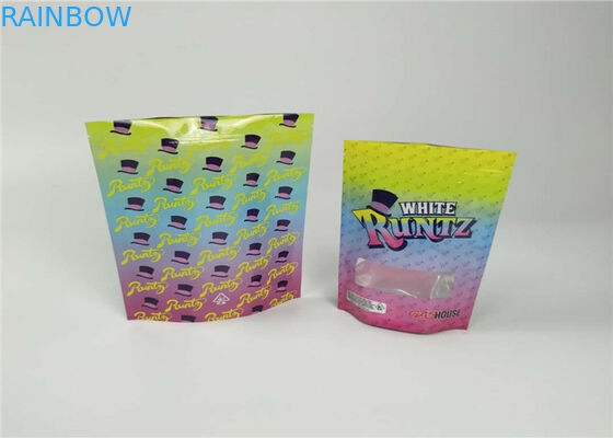 کیسه های پلاستیکی Runtz Packaging Jungle Boy Blonk Cookies فنجان عجیب و غریب Zip Lock