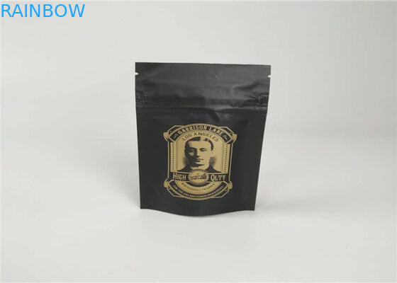 چاپ Ziplock مستطیل کیسه های مواد ورقه ورقه 3.5g 5g 10g هولوگرام کیسه ای برای آب نبات