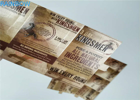 بسته بندی قرص 3d بسته بندی لنزهای تزئینی کارت رينو سفارشی چاپ جعبه کاغذ