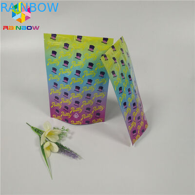 کوکی ها بوی پروتئین روتن کیسه Ziplock ایستاده کیسه های چاپ رنگ مقاوم در برابر قلب کودک