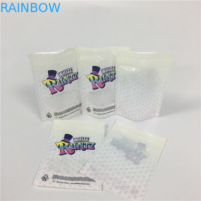 بسته بندی برای کودکان مقاوم در برابر بوی دندان زیپ Runtz 3.5g Mylar Weed Packaging کیسه