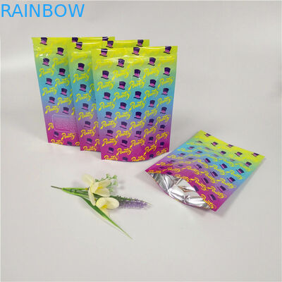 دو Zipper سفارشی چاپ شده پایه تا کیسه های روکش آلومینیوم فویل کیسه سطوح درخشان