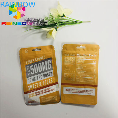 آستین آشامیدنی کیسه های پلاستیکی بسته بندی سفارشی چاپ پنجره پاک با زیپ قابل تعویض