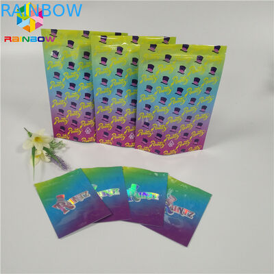بسته بندی کیسه های بسته بندی فویل بویایی Runnz Bags Cookies / Pill / Application Gummy Bears