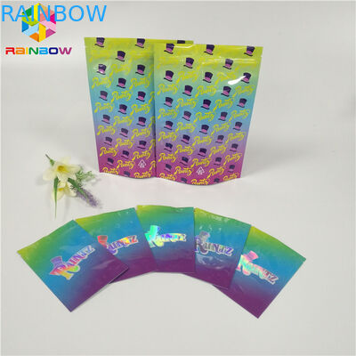 بسته بندی کیسه های بسته بندی فویل بویایی Runnz Bags Cookies / Pill / Application Gummy Bears
