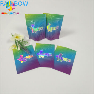 کیسه فویل کیسه بسته بندی سفارشی چاپ کیسه های پلی فون قفل اثبات کودک