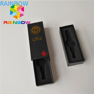 کاغذ بسته بندی عطر و طعم دار 510 سرامیک Vape تانک Cbd جعبه بسته بندی کارتریج