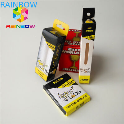 بسته بندی جعبه بسته بندی روغن بطری CBD کمپرسور سفارشی چاپ 1oz 2 کارت کاغذ بازیافت شده Oz