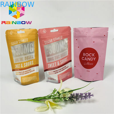 بسته بندی کیسه های پلاستیکی مواد غذایی بسته بندی روکش دار زیپ زیپ لوگو سفارشی