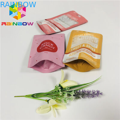 صندوق پستی FDA Mylar، Ziplock کیسه های پلی اتیلن مهر و موم شده با سوراخ سوراخ