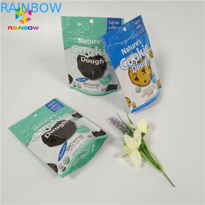 Doypack قابل تعویض Ziplock ایستاده تا آلومینیوم کیسه های فویل کوکی ها بسته بندی