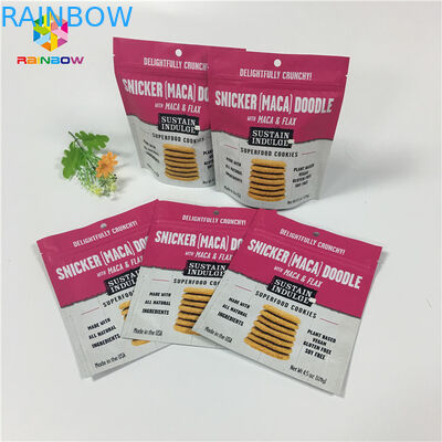 کیسه های قابل انعطاف فویل بسته بندی پلاستیکی چاپ دیجیتال قابل تجزیه برای شکلات / پنیر