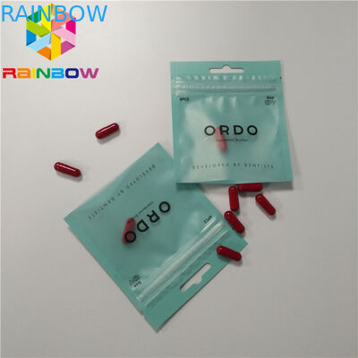 3 Seal Seal جعبه بسته بندی فویل بسته بندی فویل آلومینیوم Ziplock چاپ سفارشی