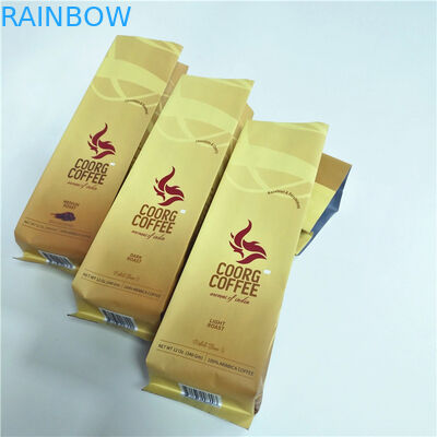 سفارشی چاپ شده پایه زیپ کیسه های کیسه رطوبت جانبی جانبی Gusset تخت پایین