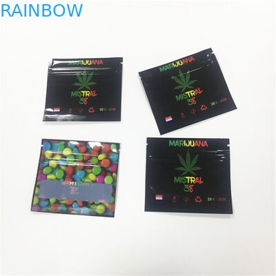 کیسه های پلاستیکی کیسه های بسته بندی CBD کیسه آب نبات جالب و سفارشی چاپ شده