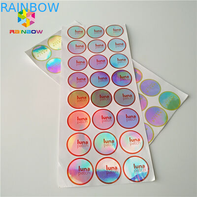 Adhesive Shrink Sleeve Printing برچسب بازتابنده سفارشی بازتاب رنگ برچسب هولوگرافی برچسب