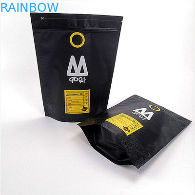 کیسه های کیسه های پستی زیپ های قابل تعویض سفارشی چاپ رنگی مات لمینت رنگی