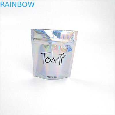 کیسه های زیست محیطی قابل تعویض کیسه سفارشی چاپ لیزری 100٪ هولوگرافی