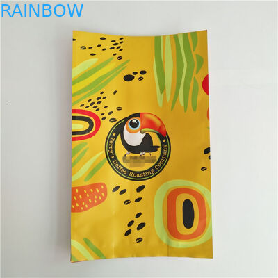 جعبه بسته بندی فویل بسته بندی شده چهار طرفه بسته بندی بسته بندی چای قهوه با قهوه سریع قهوه