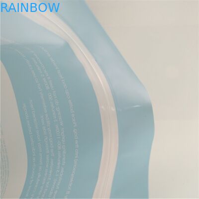 ذخیره سازی مواد غذایی مایکروویو Steriliser پایین Gusset کیسه قابل تعویض بالا زیپ سفارشی