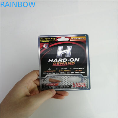 قرص های تقویت کننده مرد قرص بسته بندی تاول های سفارشی بسته بندی سفارشی Rhino 69 قرص های جنسی قرص 3D