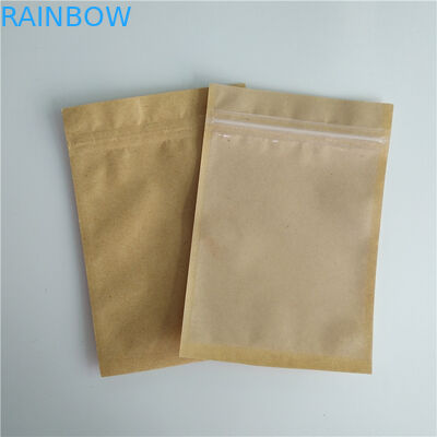 کیسه های گیلاس دانه های قهوه سفره های سفالی کیسه های سفارشی قابل انبار قابل بازیافت با پنجره