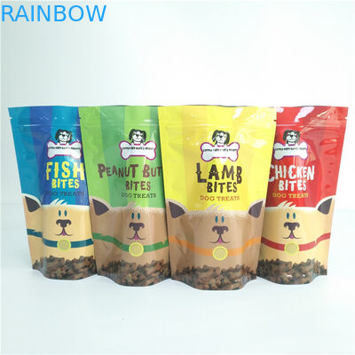 سگ درمان بسته بندی مواد غذایی کیسه های مواد غذایی کیسه های چند لایه پلاستیکی قابل استفاده مجدد خلاء آلی