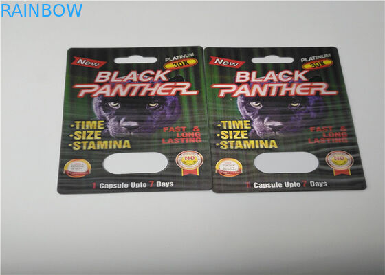 سفارشی اسلاید تلگراف کارت بسته بندی VIP طلا 69K پودر پودر کپسول جعبه نمایش جعبه