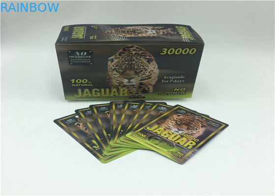 جعبه کارت قرمز جعبه ای جعبه FX 35000 نمایش جعبه کاغذ برای قرص افزایش دهنده مردان