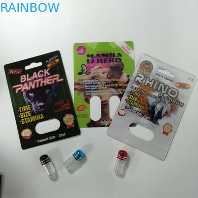 قرص های افزایش جنسی قرص های تهیه کارت قرص Rhino 69 رطوبت مجدد Recyclable