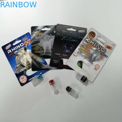 قرص های افزایش جنسی قرص های تهیه کارت قرص Rhino 69 رطوبت مجدد Recyclable