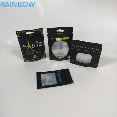 پاک کردن پنجره آلومینیوم فویل بسته بندی کیسه ای Cbd Weil Mylar Plastic Doypack Pack With Zipper