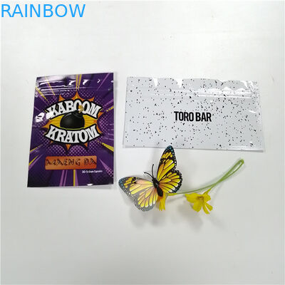 بسته بندی کیسه های فویل ضد انفجار بطری کیسه های Zip Lock قفسه ای Mylar Zip