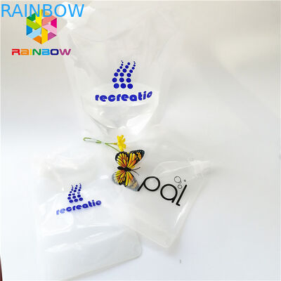 کیسه قابل استفاده مجدد مایع تا کیسه بسته بندی چنگال بسته بندی مواد غذایی بسته بندی کیسه