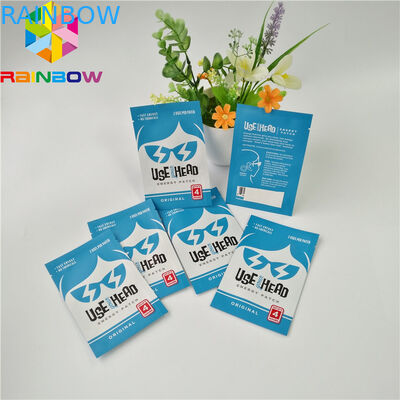 جعبه بسته بندی آلومینیوم فویل آلومینیومی 4x6 اینچ بسته بندی شده بطری لوگوی پلاستیکی سفارشی Mylar Plastic