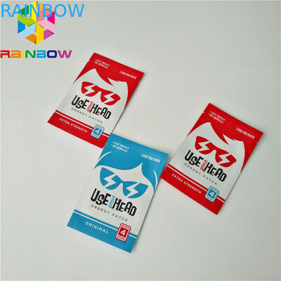 جعبه بسته بندی آلومینیوم فویل آلومینیومی 4x6 اینچ بسته بندی شده بطری لوگوی پلاستیکی سفارشی Mylar Plastic