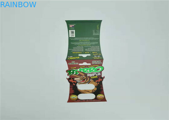 Rhino 69-9000 کارت تاول بسته بندی کپسول جنسی قرص های جنسی پلاستیک درج کارت برای مردان تقویت کننده