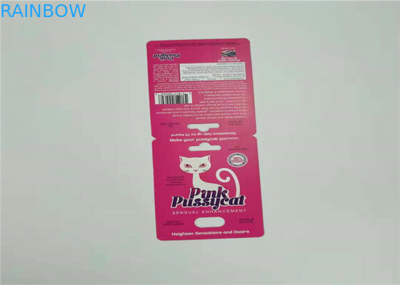 بسته بندی کارت کاغذ قرص یک ست