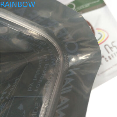 کیسه های چای دانه های قهوه Doypack بسته بندی کیسه های زیست تخریب پذیر برای محصولات پودر