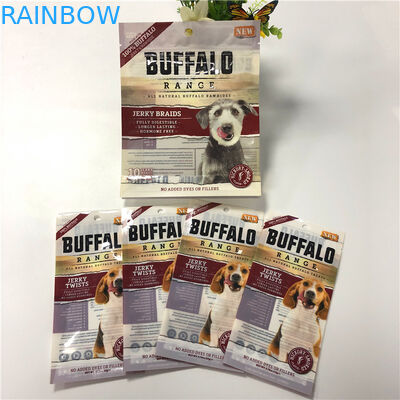 کیسه های بسته بندی مواد غذایی پلاستیکی ایمن کیسه سگ / گربه / لاک پشت / کیسه مواد غذایی ماهی با Ziplock قابل استفاده مجدد