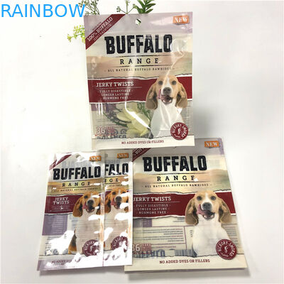 آب بندی قوی بوی اثبات حیوان خانگی کیسه UV آرم چاپ شده با شکاف آسان اشک باز